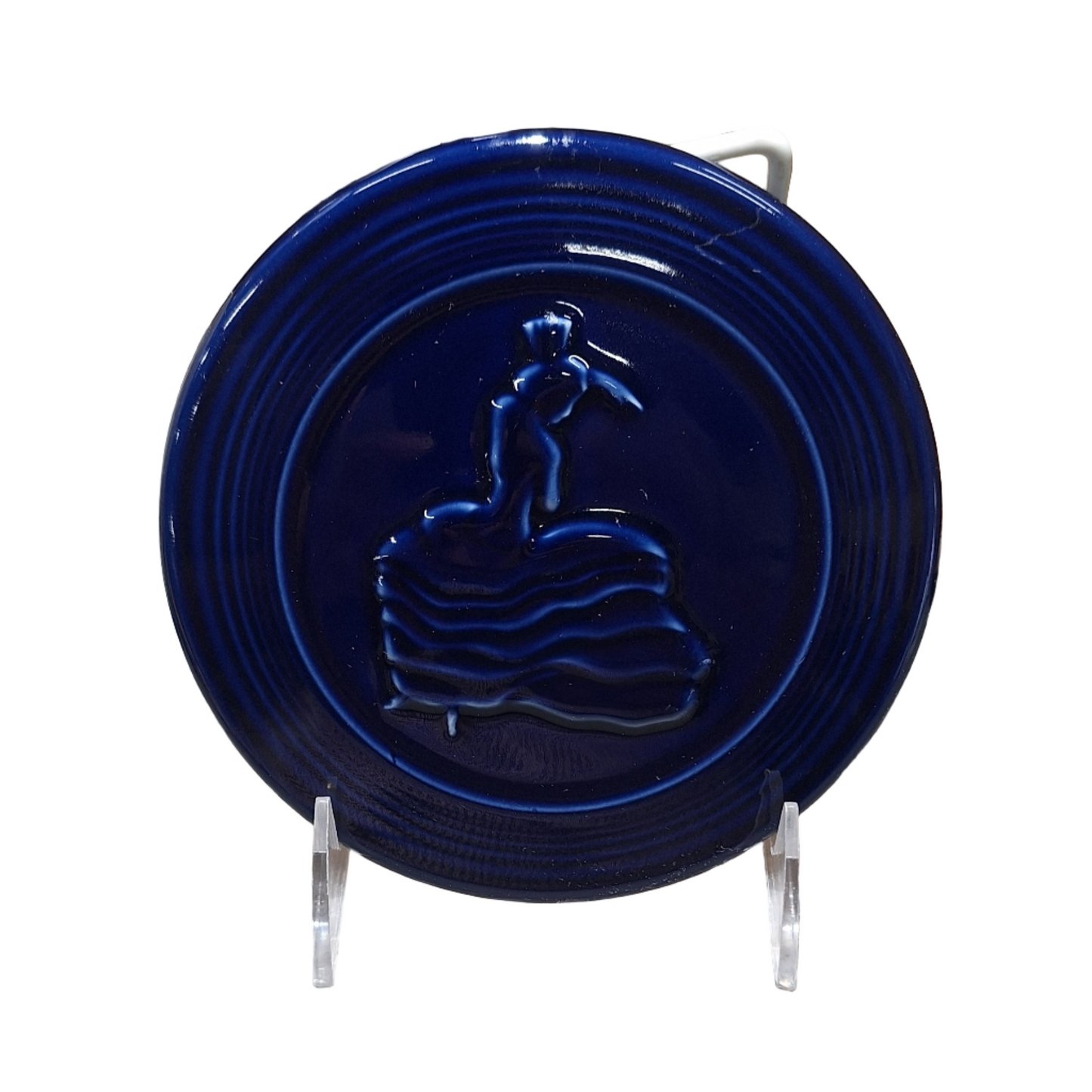 Fiesta Cobalt 6 in Dancing Lady Trivet