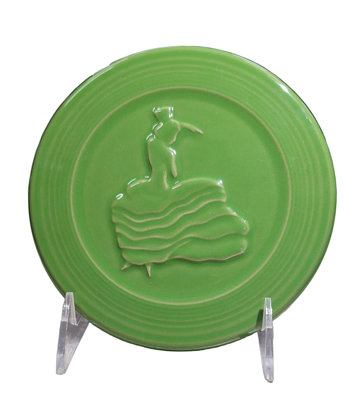 Fiesta Shamrock 6 in Dancing Lady Trivet