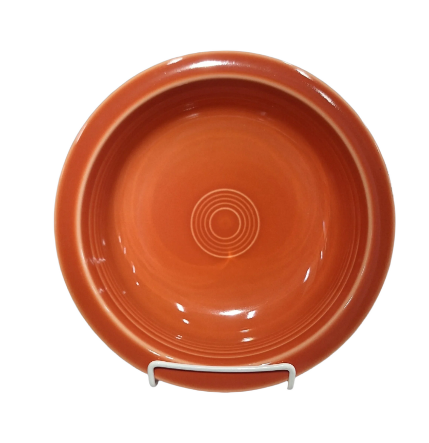 Fiesta Persimmon Large 1 qt Veggie bowl 8 1/4 inch holds 40 oz