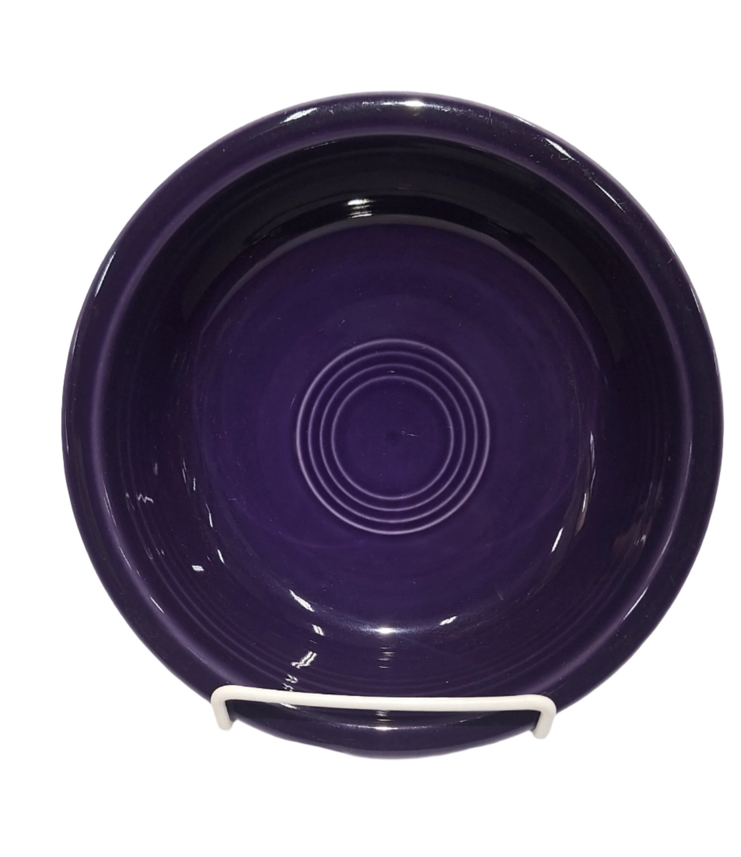 Fiesta Plum Classic Rim 6 7/8 inch Medium bowl Height 1 7/8 inch holds 19 oz