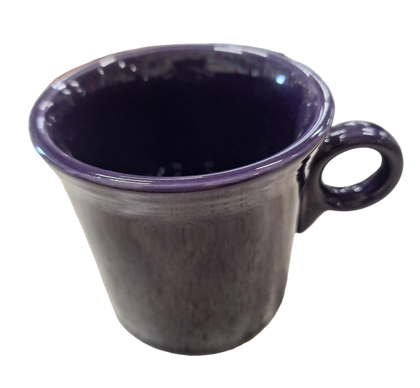 Fiesta Plum Classic Ring Handle Mug Holds 10 1/4 oz