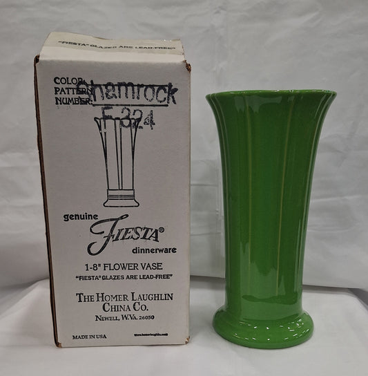 Fiesta Shamrock 8 inch Vase