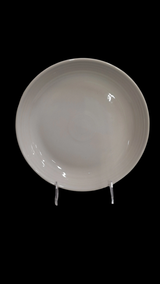 Fiesta White 9 inch Luncheon Bowl