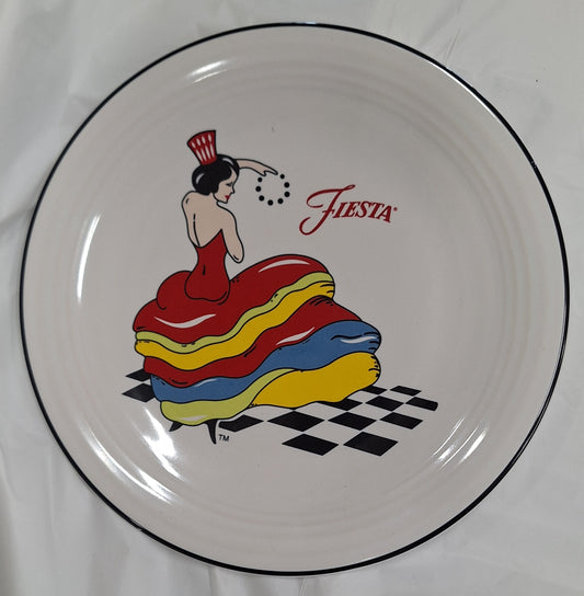 Dancing Lady Fiesta Chop Plate