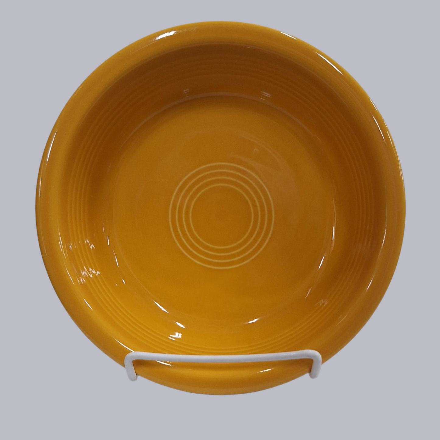Fiesta Marigold Classic Rim 6 7/8 inch Medium bowl Height 1 7/8 inch holds 19 oz