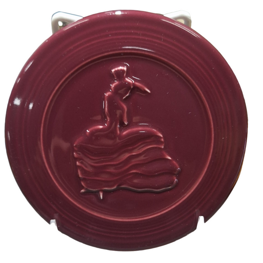 Fiesta Claret 6 in Dancing Lady Trivet