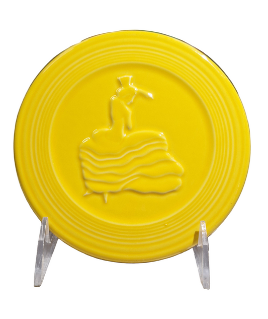 Fiesta daffodil 6 in Dancing Lady Trivet