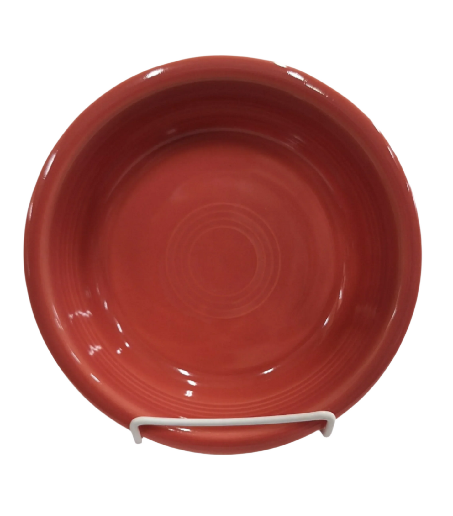 Fiesta Flamingo Classic Rim 6 7/8 inch Medium bowl Height 1 7/8 inch holds 19 oz