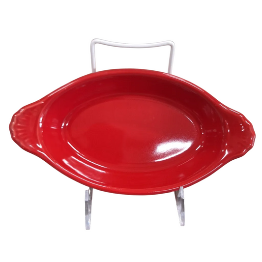 Hall 528 Red Rarebit Au Gratin Holds 12 oz
