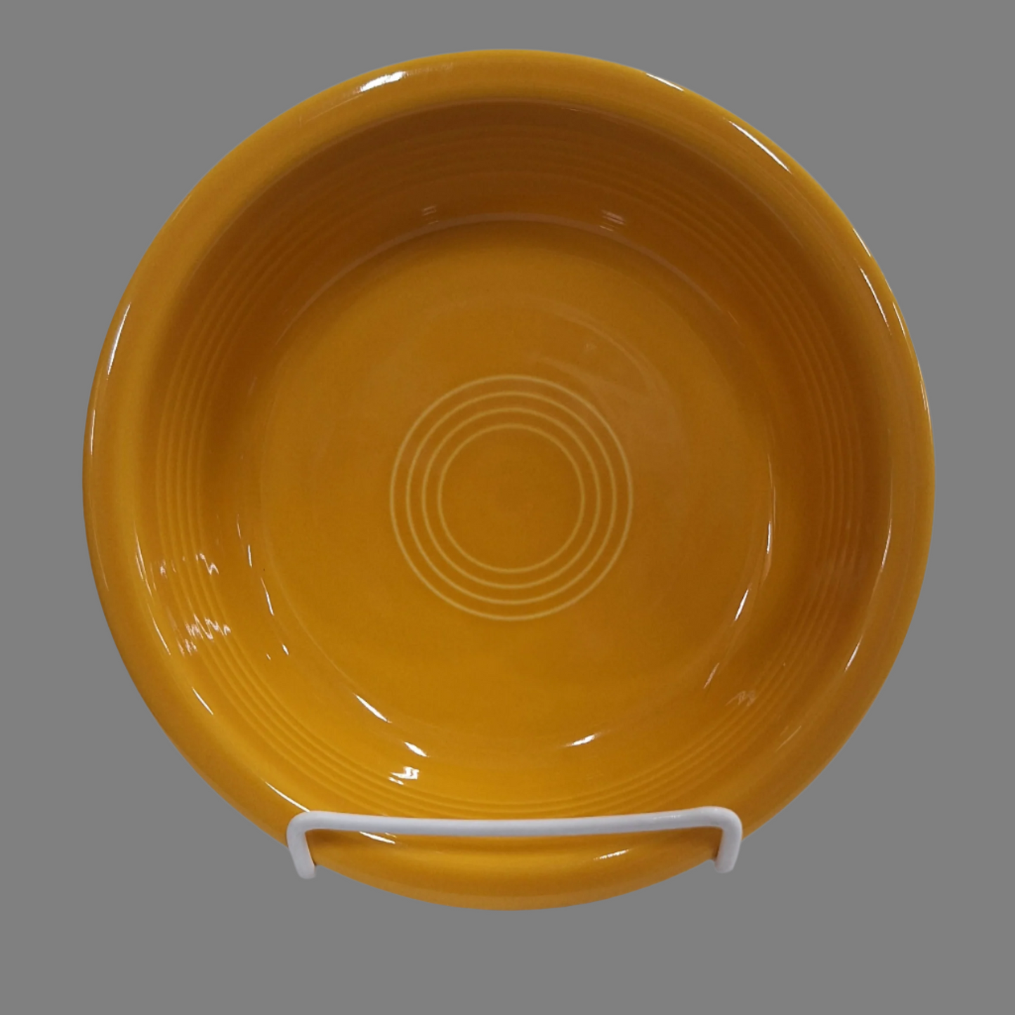 Fiesta Marigold Classic Rim 6 7/8 inch Medium bowl Height 1 7/8 inch holds 19 oz