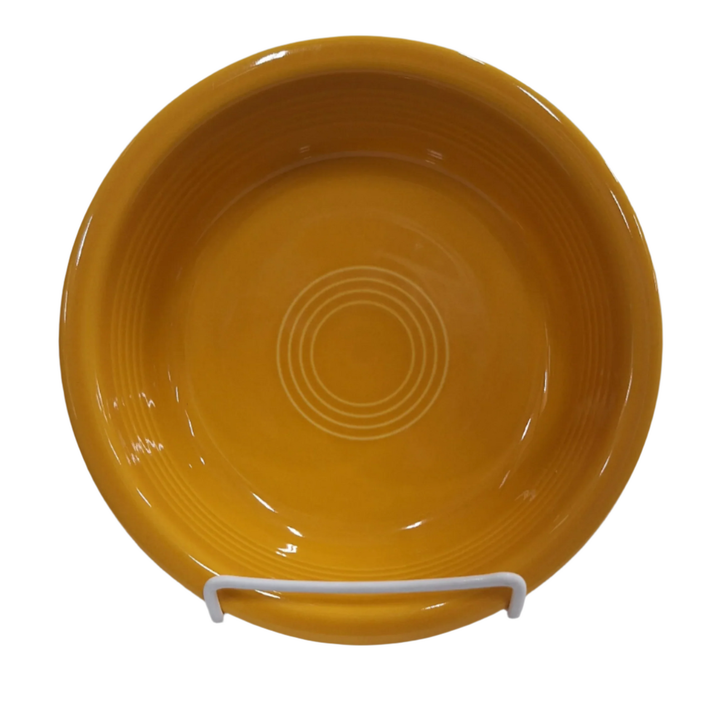 Fiesta Marigold Classic Rim 6 7/8 inch Medium bowl Height 1 7/8 inch holds 19 oz
