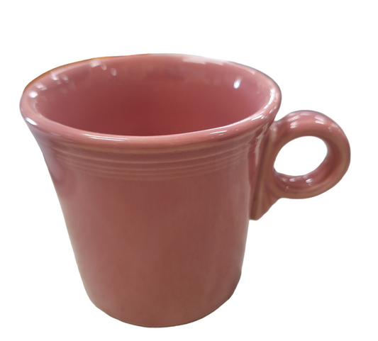 Fiesta Rose Classic Ring Handle Mug Holds 10 1/4 oz