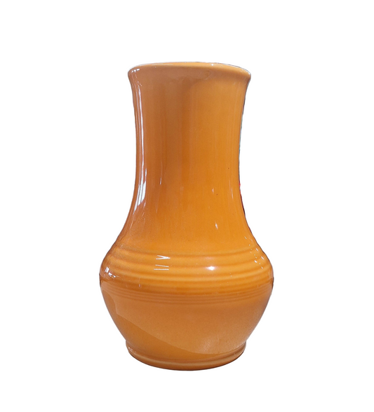 Fiesta Tangerine Royalty Vase Height 7 1/2 in.