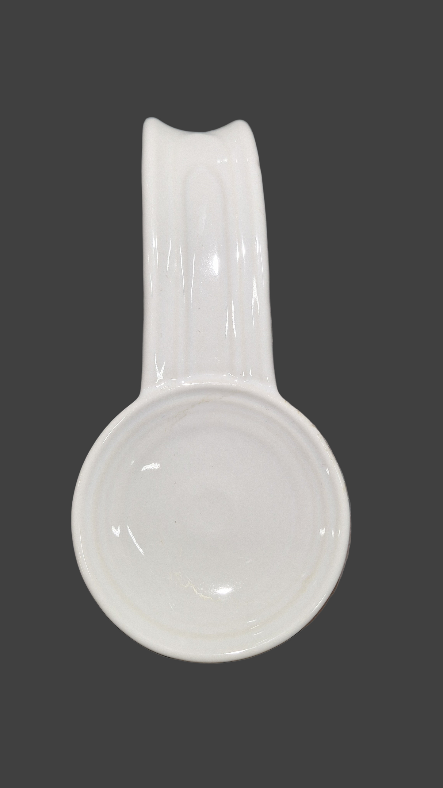 Fiesta White Spoon Rest 8 in.