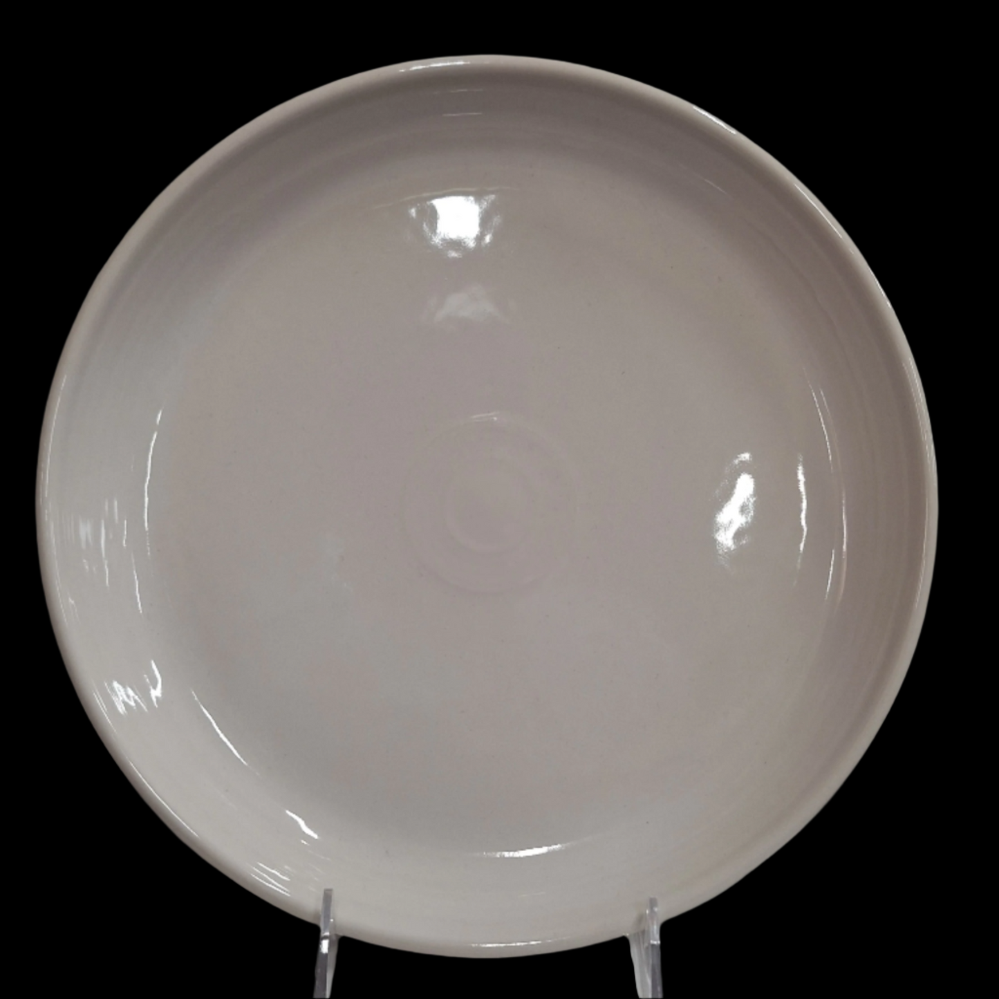 Fiesta White Dinner Bowl 10 3/8 inch