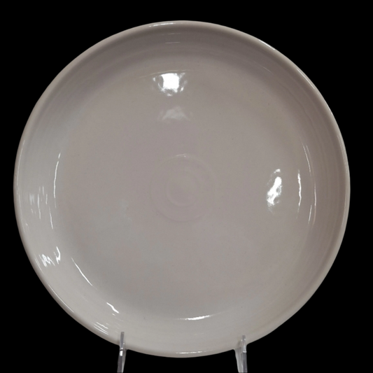 Fiesta White Dinner Bowl 10 3/8 inch