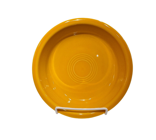 Fiesta Butterscotch Classic Rim 6 7/8 inch Medium bowl Height 1 7/8 inch holds 19 oz