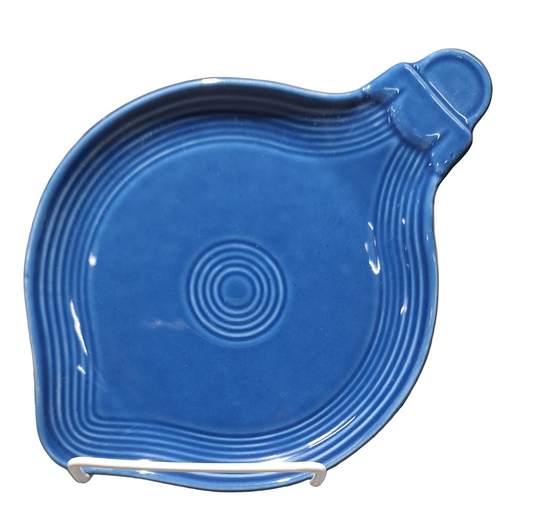 Fiesta Lapis Ornament Shaped Plate 8 3/4 in