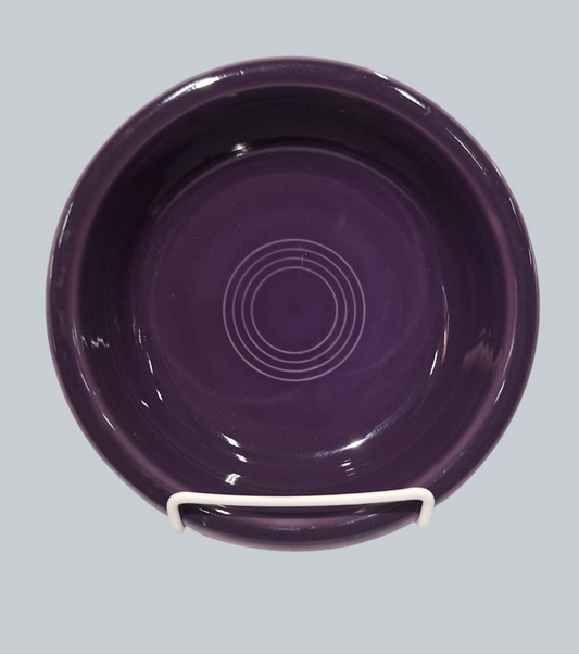Fiesta Mulberry Classic Rim 6 7/8 inch Medium bowl Height 1 7/8 inch holds 19 oz