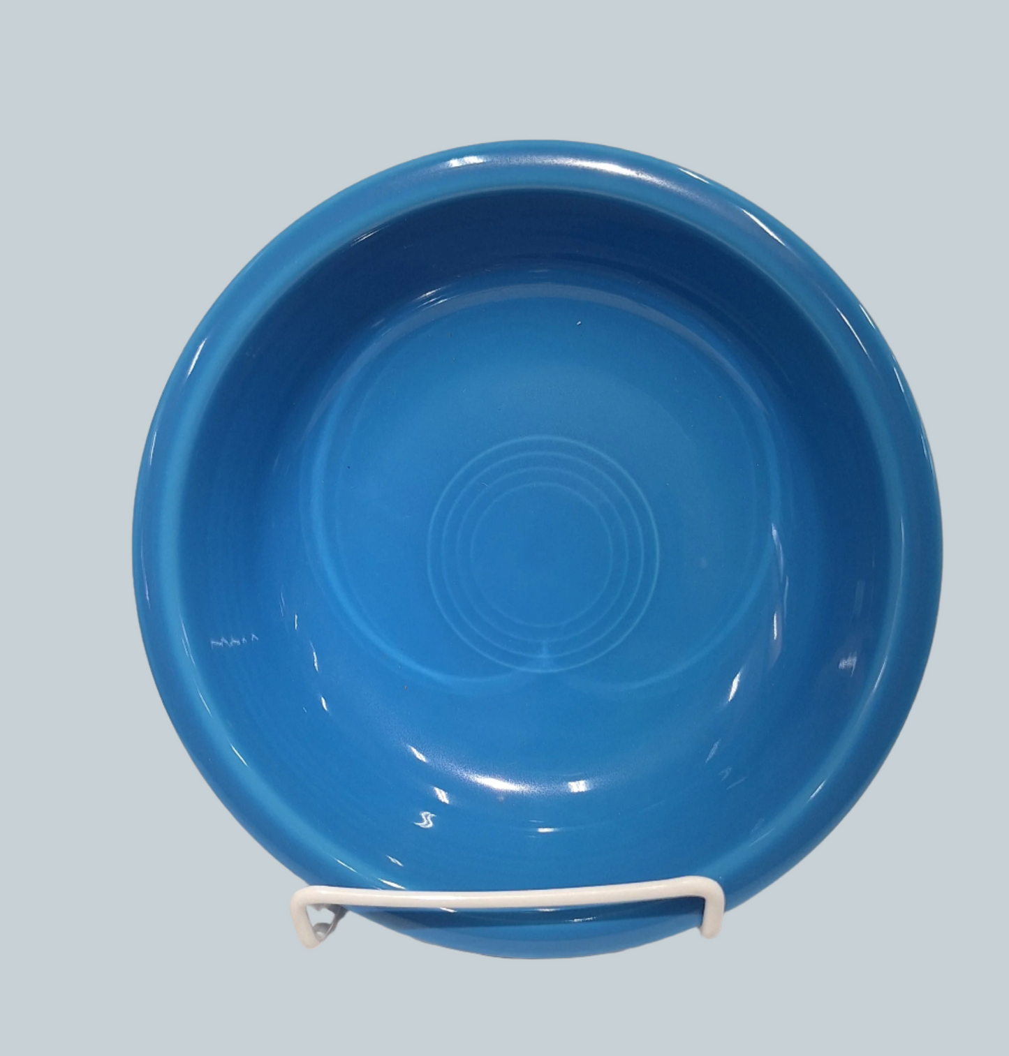 Fiesta Peacock Classic Rim 6 7/8 inch Medium bowl Height 1 7/8 inch holds 19 oz