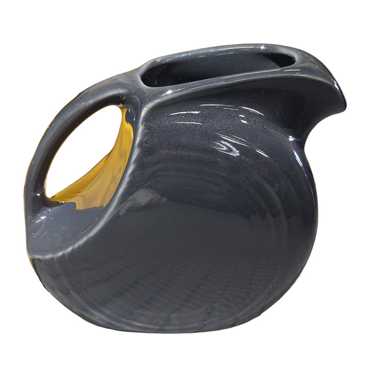 Fiesta Slate Small Disk Pitcher Holds 28 oz