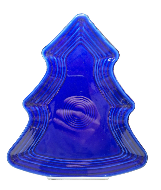 Fiesta Twilight Christmas Tree shaped plate
